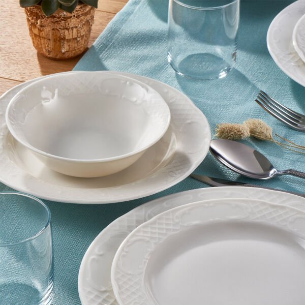 Güral Porselen Safir 82 Parça Yemek Takımı