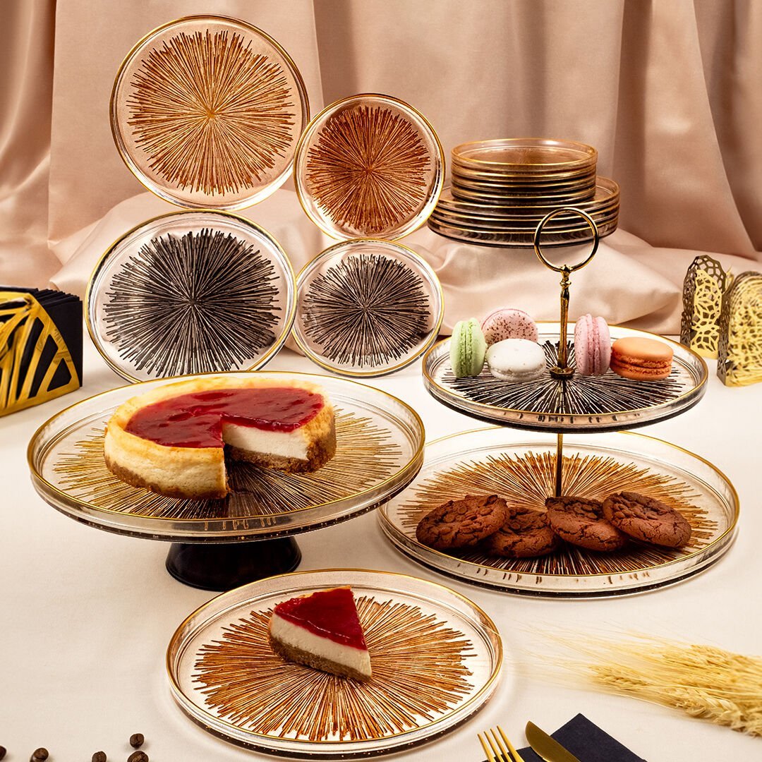 Fecra Mystic 14 Parça Servis ve Sunum Seti