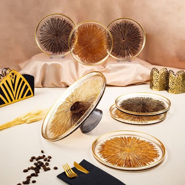 Fecra Mystic 14 Parça Servis ve Sunum Seti