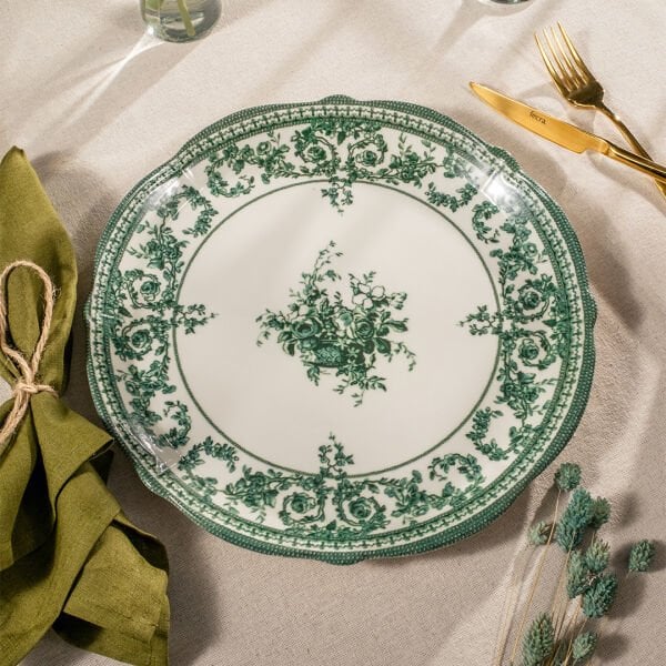 Fecra Majestic Green 8 Parça Sunum Seti