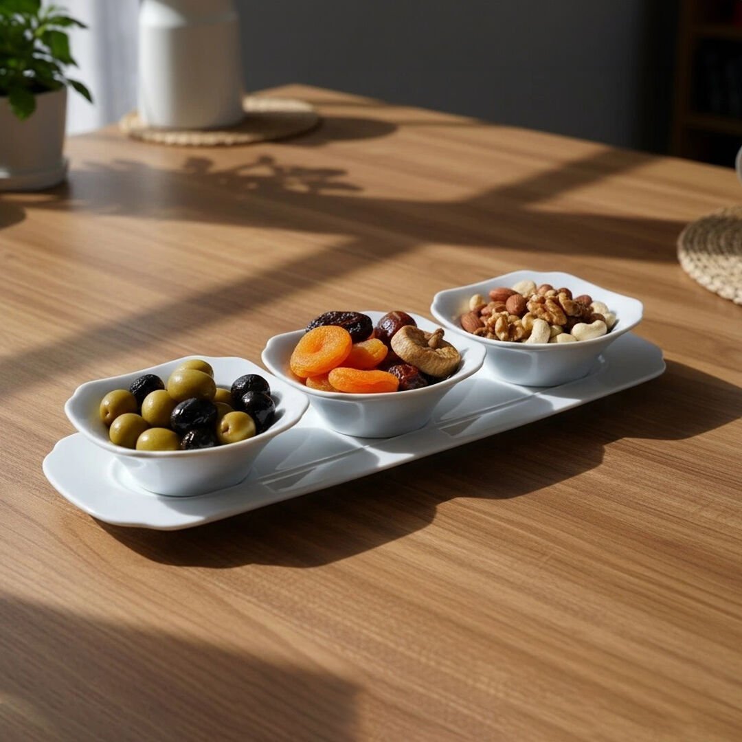 Fecra Napoli Kase Servis ve Sunum Seti