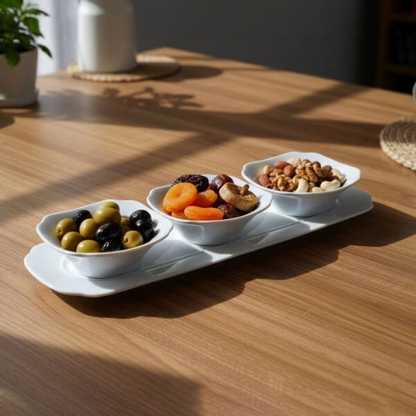 Fecra Napoli Kase Servis ve Sunum Seti