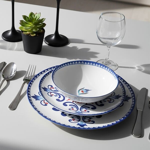 Güral Porselen Atina 24 Parça Yemek Takımı 8621