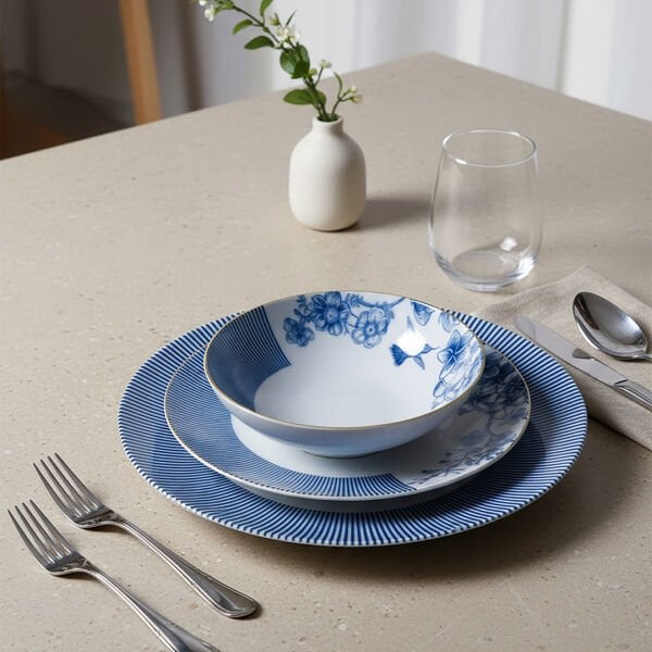 Güral Porselen Atina 24 Parça Yemek Takımı 8802