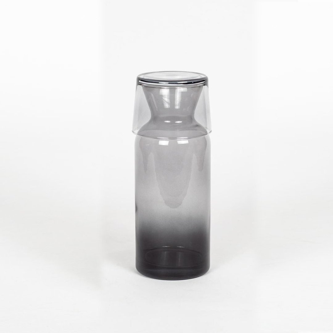 Rakle New Iconic Bardaklı Sürahi Füme 700 cc