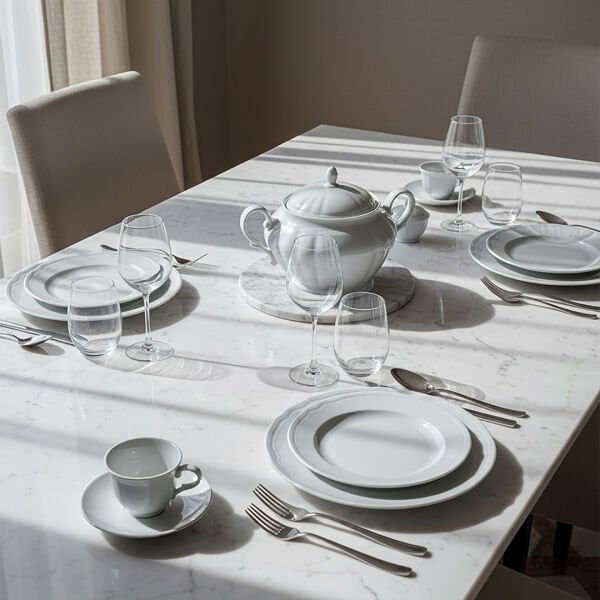 Güral Porselen Venedik 82 Parça Yemek Takımı