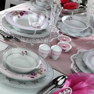 Kütahya Porselen Leonberg 83 Parça Yemek Takımı 866