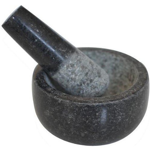 Bambum Riana - Mat Siyah Granit Havan