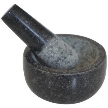 Bambum Riana - Mat Siyah Granit Havan
