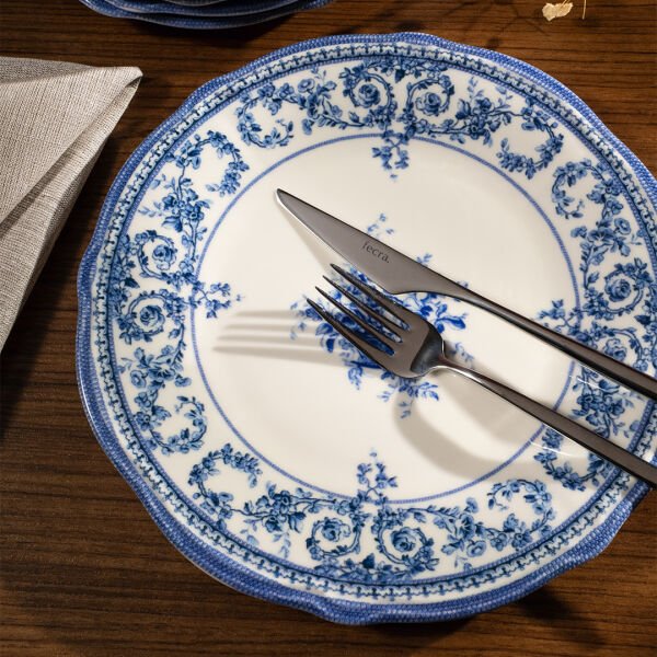 Fecra Majestic Blue 6 Parça Servis Tabağı Seti