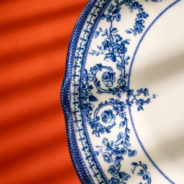 Fecra Majestic Blue 6 Parça Servis Tabağı Seti