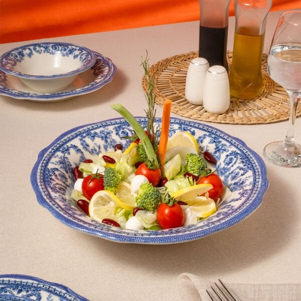 Fecra Majestic Blue Bowl Kase 25 Cm