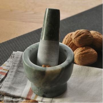 Bambum Tekto Yakut Yeşili Mermer Havan