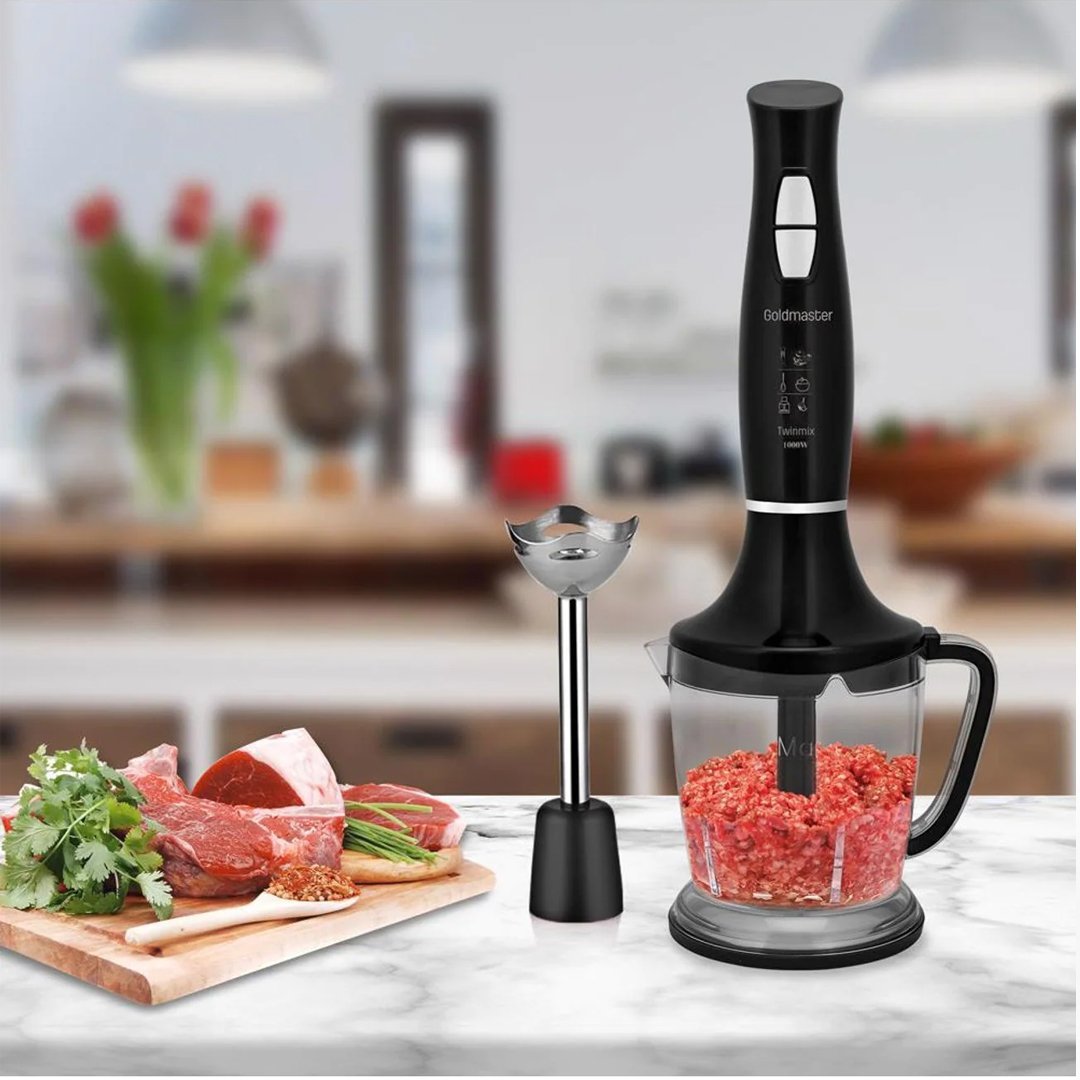 Goldmaster GM-7212B Twinmix Siyah Blender Set