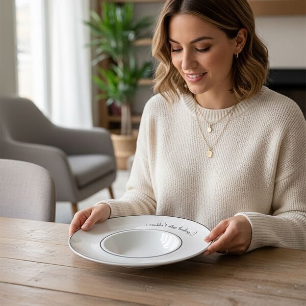 Güral Porselen Atina Gürme Makarna Tabağı 27 Cm