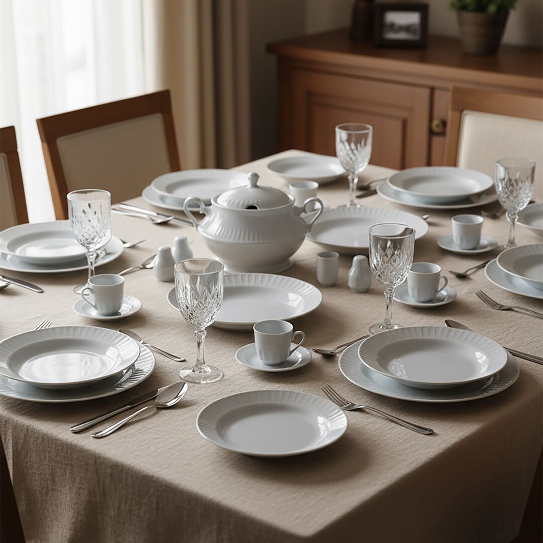 Güral Porselen Sedef 82 Parça Yemek Takımı