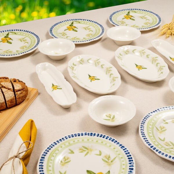 Fecra 14 Parça Casa Limone Kahvaltı Takımı