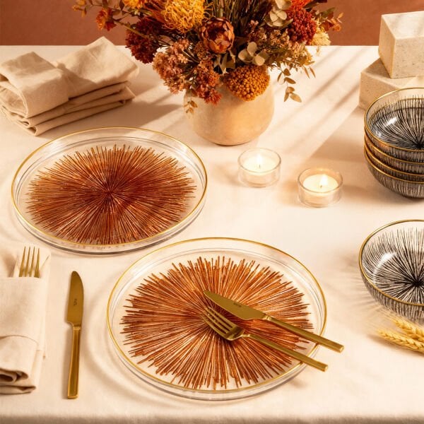 Fecra Mystic 12 Parça Servis ve Sunum Seti