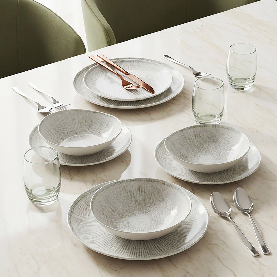 Güral Porselen Roden 24 Parça Yemek Takımı 1401