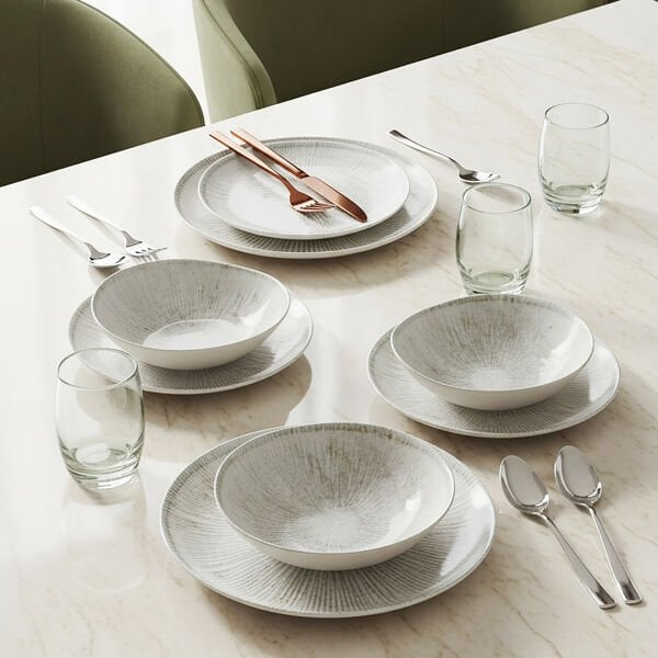 Güral Porselen Roden 24 Parça Yemek Takımı 1401