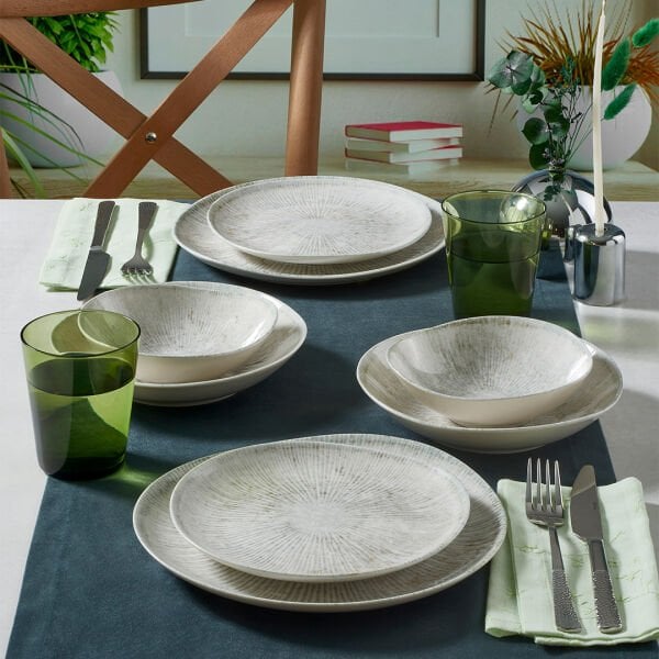 Güral Porselen Roden 24 Parça Yemek Takımı 1401