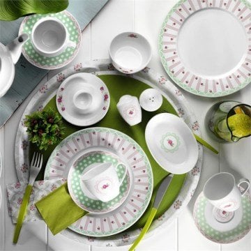 Kütahya Porselen 33 Parça 9380 Desen Kahvaltı Takımı