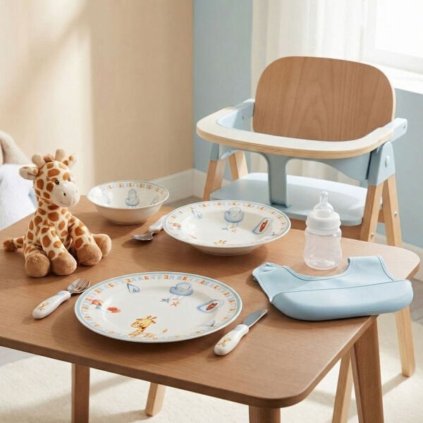 Güral Porselen Eda 3 Parça Mama Takımı 2945