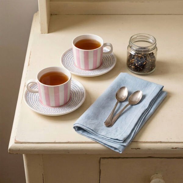 Güral Porselen Mental 4 Parça Çay Fincan Takımı 6566