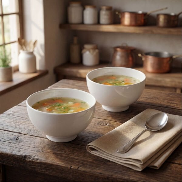 Güral Porselen 2'Li 15 Cm Kase Seti