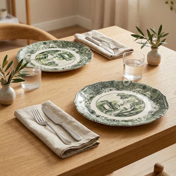 Fecra Vintage Emerald Supla  33 Cm