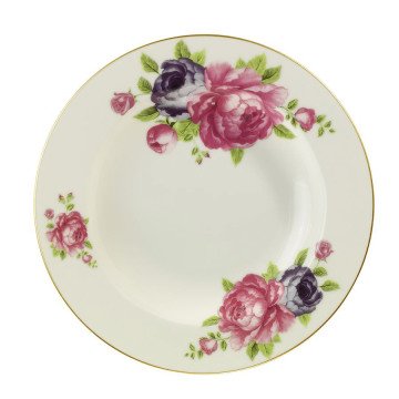 Kütahya Porselen Bone Jasmine 24 Parça 9425 Desen Yemek Seti