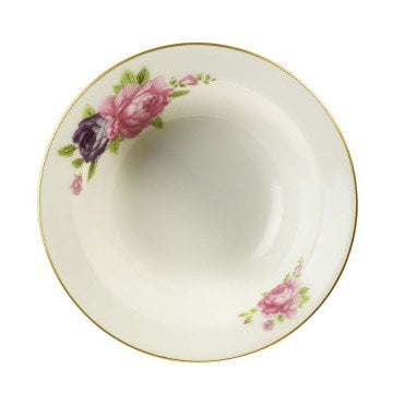 Kütahya Porselen Bone Jasmine 24 Parça 9425 Desen Yemek Seti