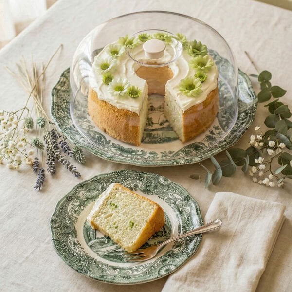 Fecra Vintage Emerald 8 Parça Sunum Seti