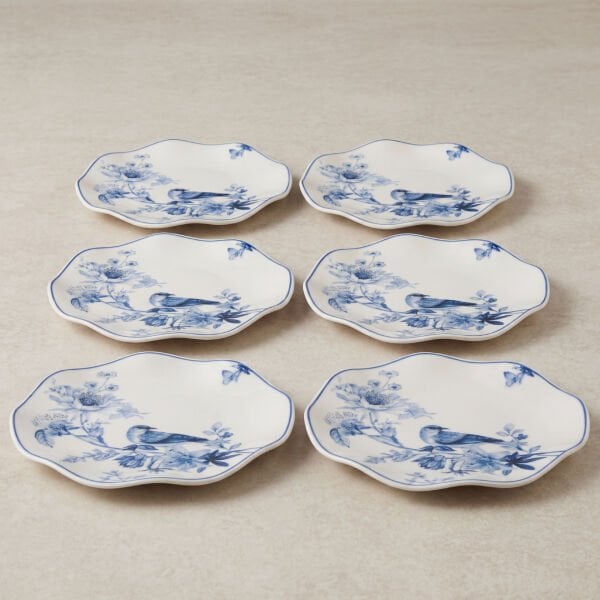 Güral Porselen 6'lı Nesrin 19 Cm Pasta Tabağı 1891