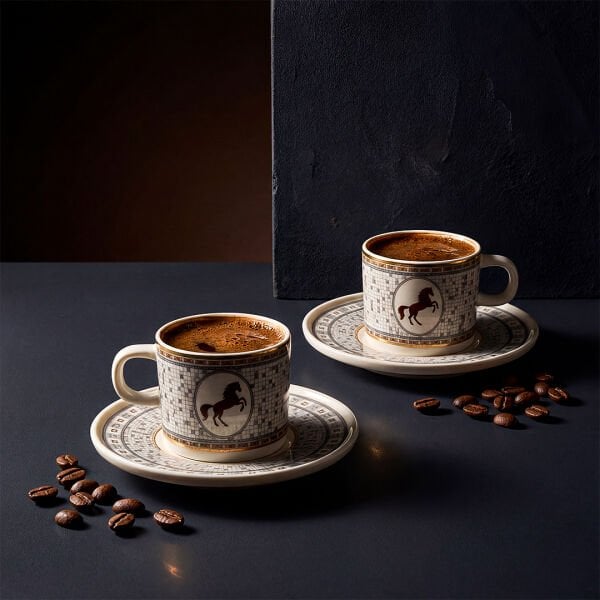 Fecra Imperium 4 Parça Kahve Fincan Takımı