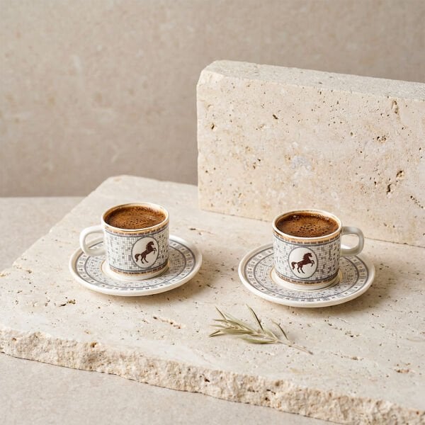 Fecra Imperium 4 Parça Kahve Fincan Takımı