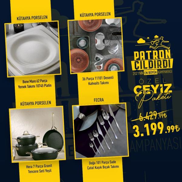 Patron Çıldırdı Çeyiz Paketi
