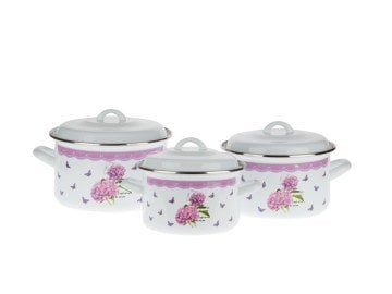 Biev EMY402 // Lıa Tencere Seti 16-18-20 cm
