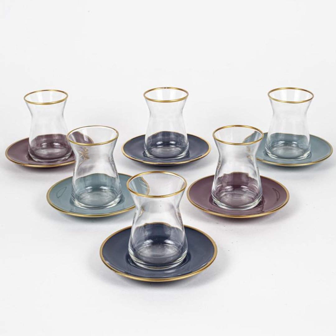 Rakle Elegant 12 Parça Çay Seti