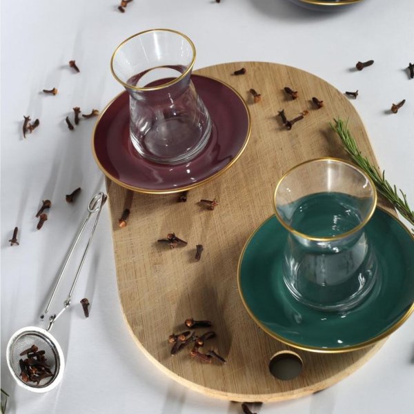 Rakle Elegant 12 Parça Çay Seti