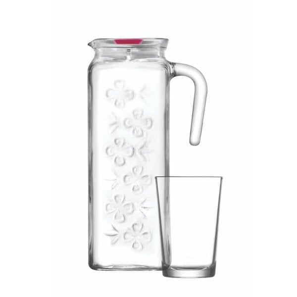 Lav Bloom Sürahi ve Bardak Seti