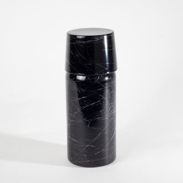 Rakle Marble Bardaklı Sürahi Siyah
