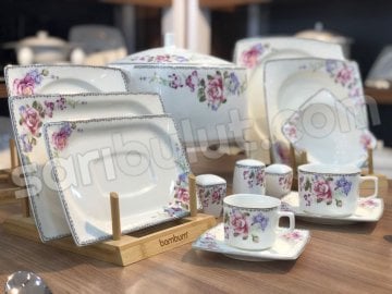 Rosemary 86 Parça 12 Kişilik Yemek Takımı