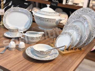 Çırağan 87 Parça 12 Kişilik Yemek Takımı