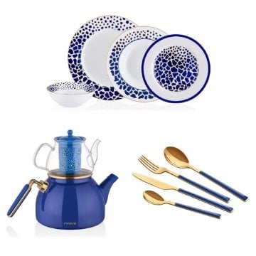 Neva Yakamoz Premium Seri 3 Öğün 1 Set