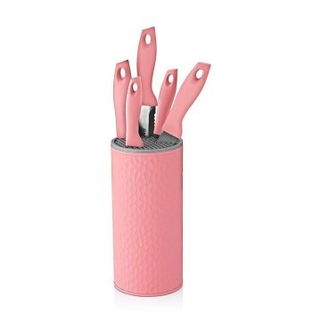 Neva N2361 Sweet Petek Pembe 6 Lı Bıçak Set
