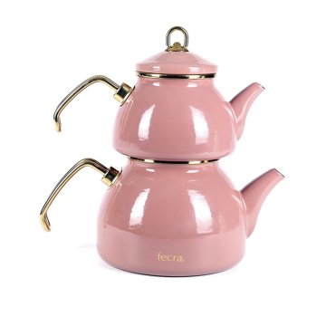 Fecra Emaye 10 Parça Rose Gold Kahvaltı Seti