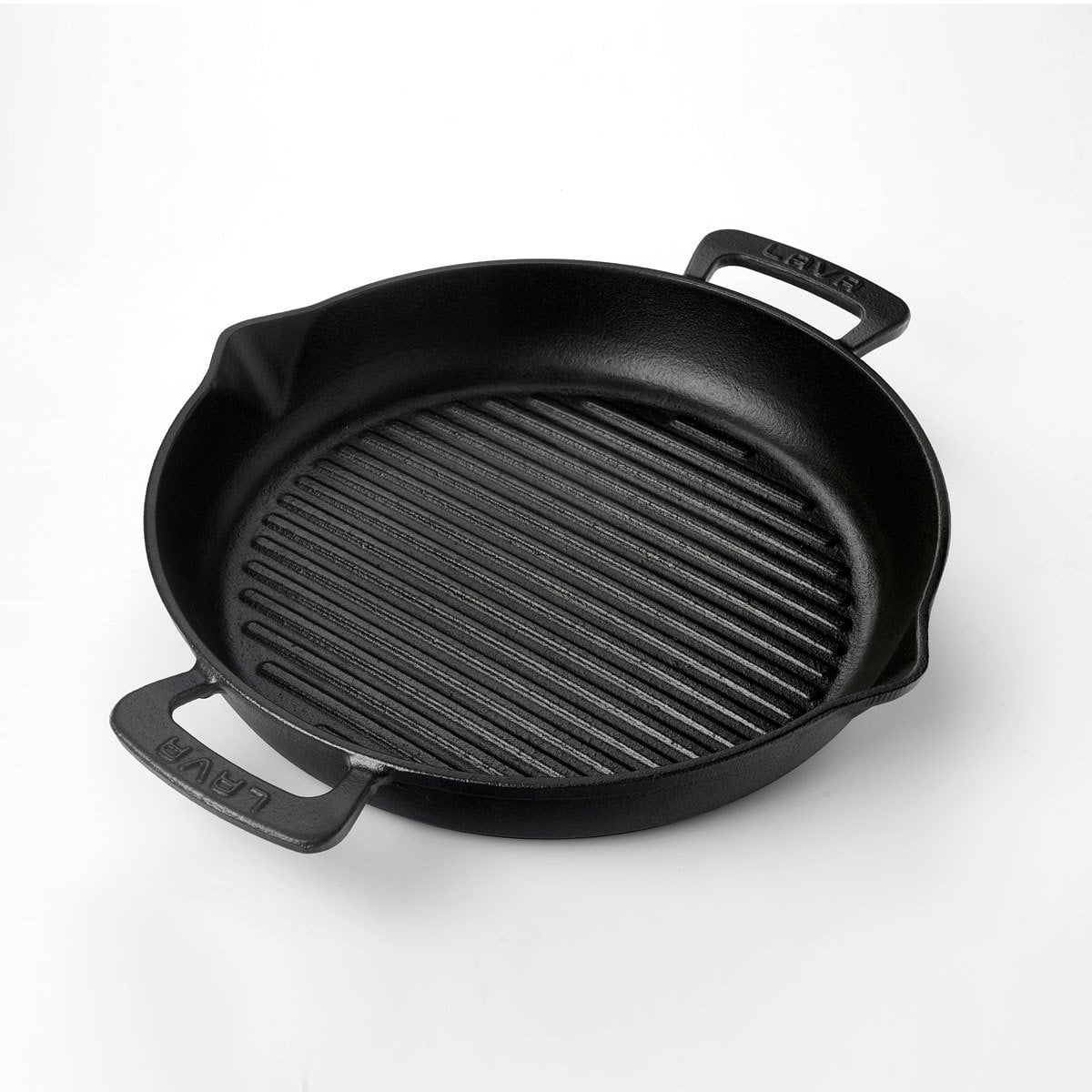 Lava Döküm 32 Cm Izgara Tava Metal Saplı