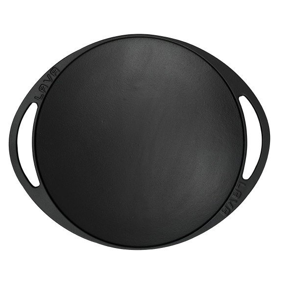 Lava Döküm Kavurma Tavası Metal Kulplu 28 Cm