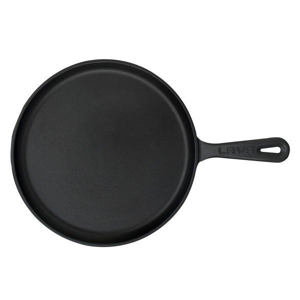 Lava Döküm Krep Pizza Pancake Tavası 26 Cm  Yuvarlak Metal Saplı
